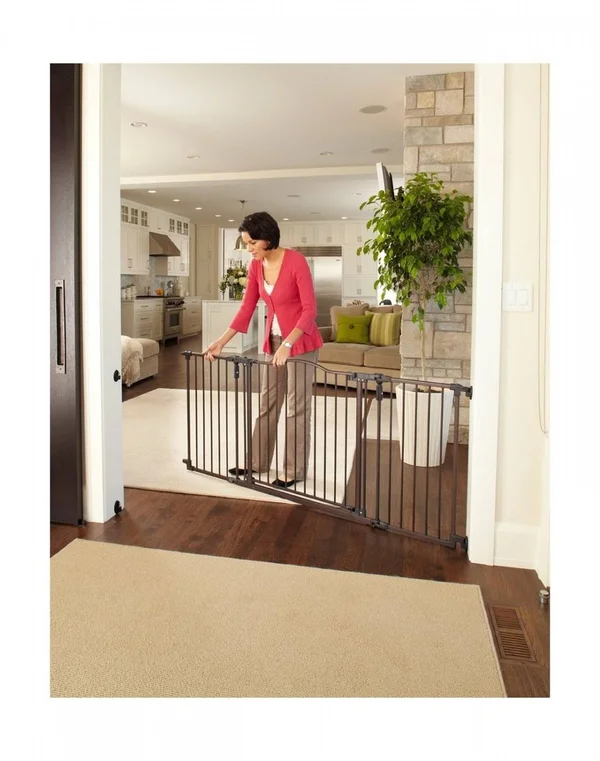 North States Deluxe Decor Gate, Bronze