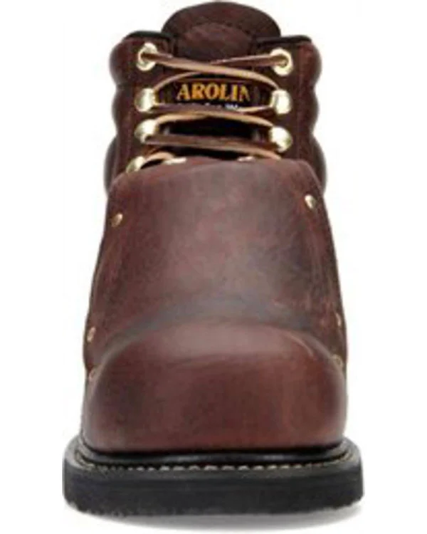 Carolina Men's Brown Domestic External Metguard Boots - Steel Toe