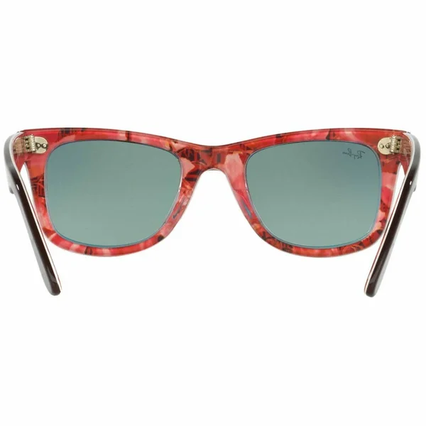 Ray-Ban Original Wayfarer Sunglasses - Pink on Brown Frame/Orange Gradient Lens