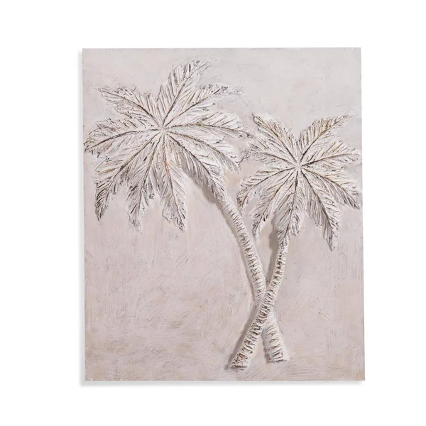 Bassett Mirror Company Palm Trees Wall Art