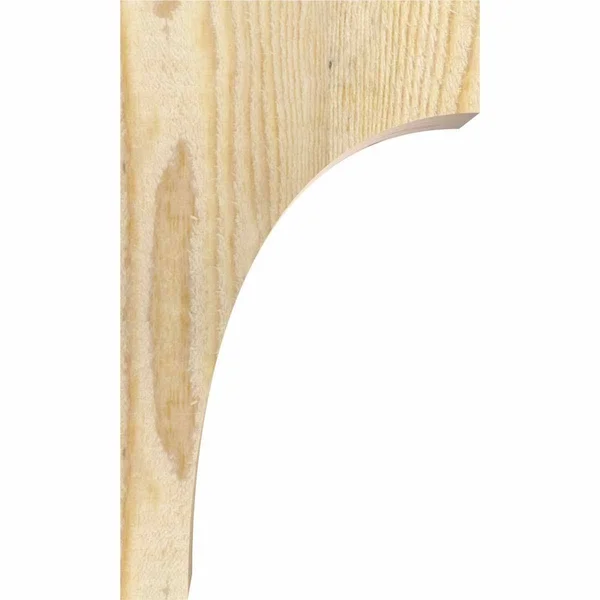 6x22W x 12x22D x 28x22H Huntington Rough Sawn Corbel - Douglas Fir