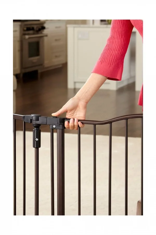 North States Deluxe Decor Gate, Bronze