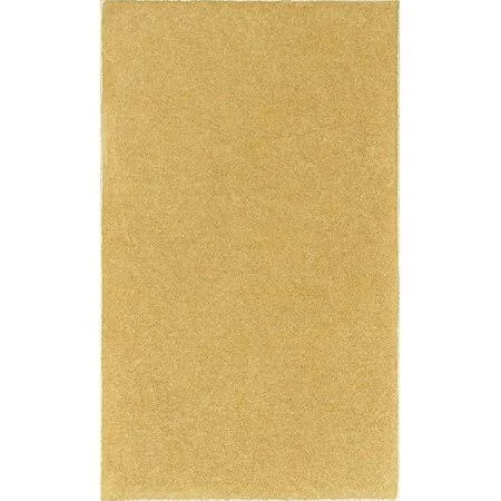 Home Queen Solid Color Yellow 5&x8& - Area Rug