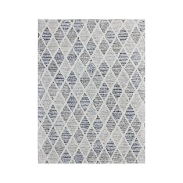 Amer Rugs Vector Gray Hand-Tufted Area Rug 5&x8&