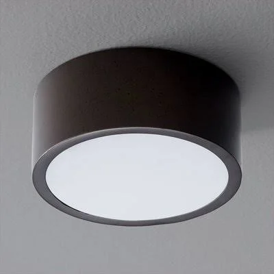Ima 1-Light Flush Mount Ebern Designs Finish: Oiled Bronze