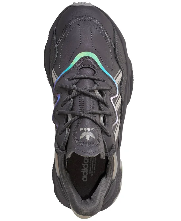 Women's Adidas Ozweego Grey - Brown & Silver