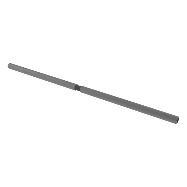 Allied Brass 60-in Shower Curtain Rod - Matte Gray
