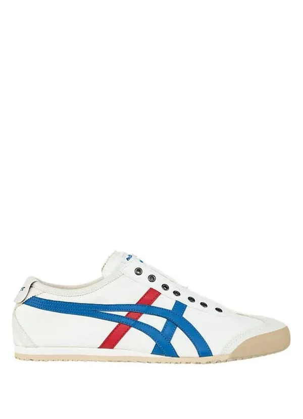 Onitsuka Tiger, Mexico 66 Slip-On, White/Tricolor