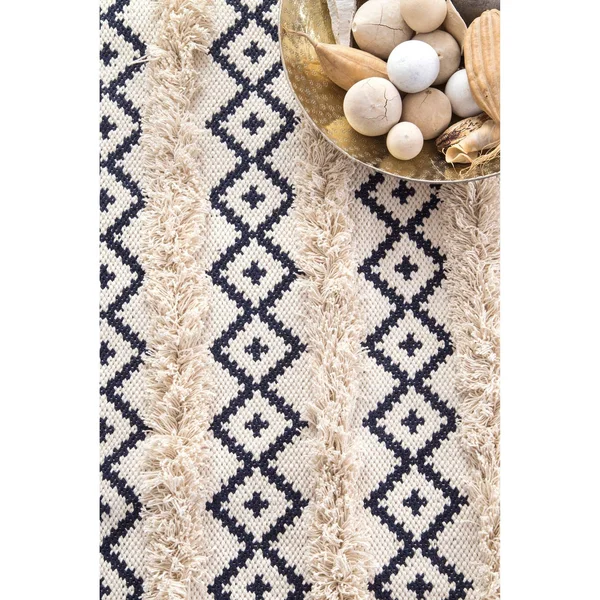 nuLOOM Teyana Cotton Area Rug - 7& 6x22 x 9& 6