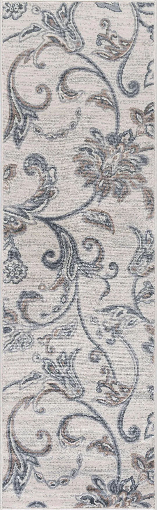 Tayse Madison MDN35 Garland Indoor Area Rug Cream