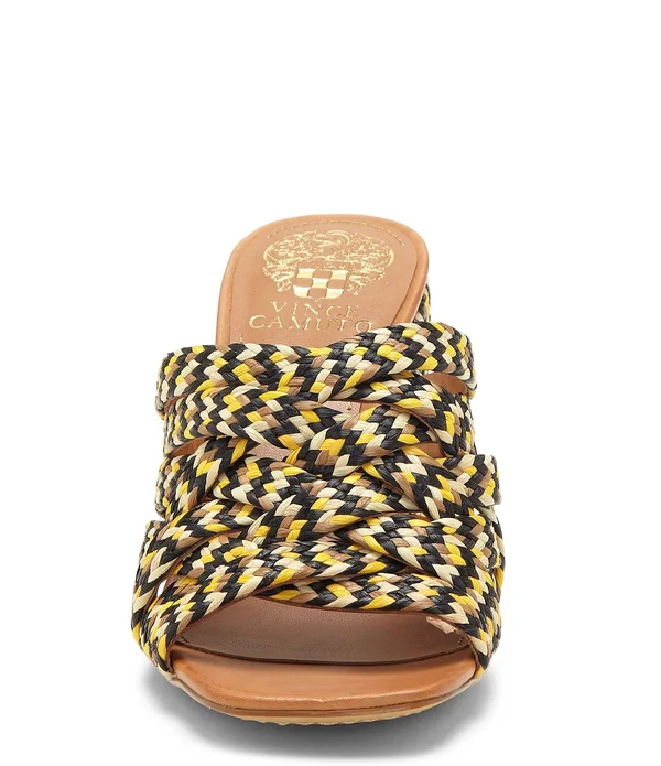 Women's Vince Camuto Carindil Slide Sandal - Size 6.5 M - Brown