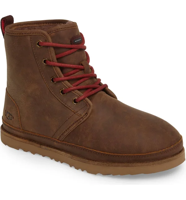 Ugg Men's Harkley Waterproof Boot, Grizzly, 5 M US
