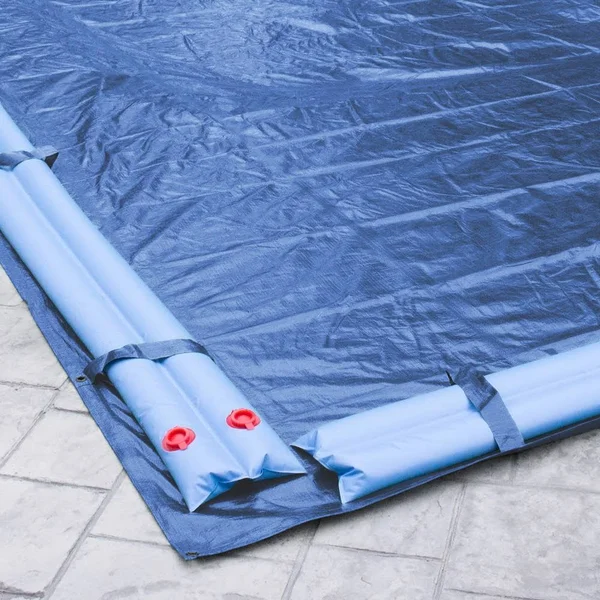 Robelle Olympus 18 ft. x 40 ft. Rectangular Blue Solid In-Ground Winter Pool Cover
