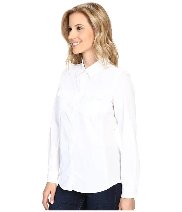 Marmot Women's Annika Long-Sleeve Shirt - White - Xs