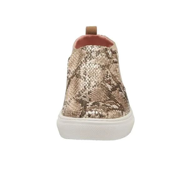 Hey Dude Ladies Peyton Snake Brown Shoes 121791558