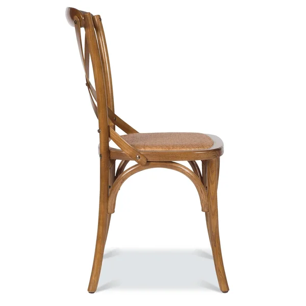 Poly and Bark Cafton Crossback Chair in Black (Set of 2)