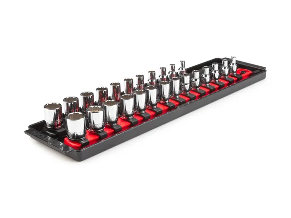 Tekton 1/4 inch Drive 12-Point Socket Set, 25-Piece (5/32-9/16 in, 4-15 mm), SHD90207