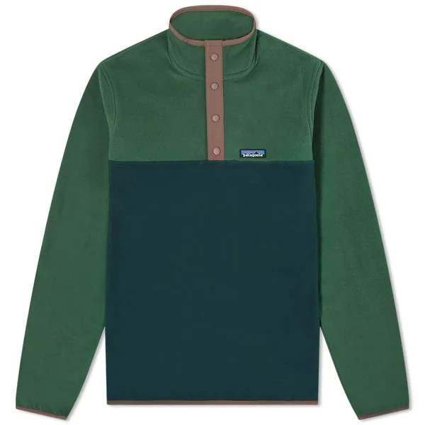 Patagonia Women's Micro D Snap-T Pullover Northern Green, S