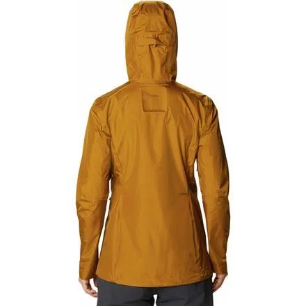 Mountain Hardwear Women's Acadia Jacket - Large - Olive Gold