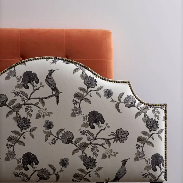 Hudson Velvet Headboard - Berry, Size Full, Velvet, The Company Store
