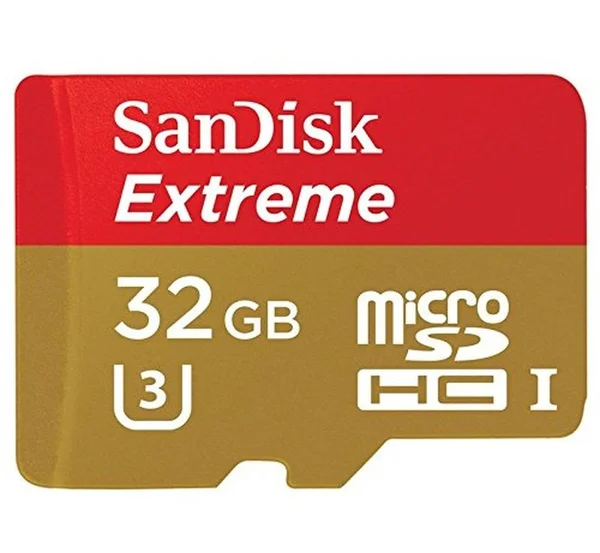 SanDisk 32GB Extreme microSDHC UHS-I Memory Card