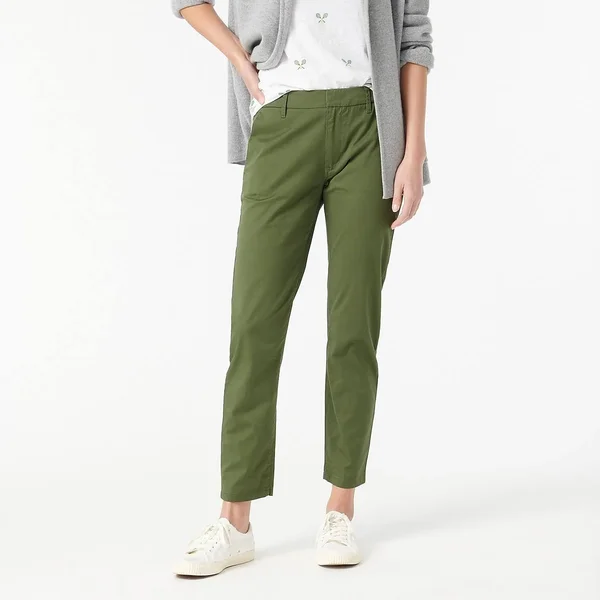 J.Crew Womens Slim Boyfriend Chino Pant (Size 30)