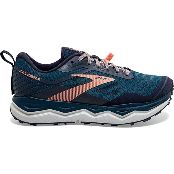 Brooks Caldera 4 5, Blue/Peacoat/Desert Flower (Women's)