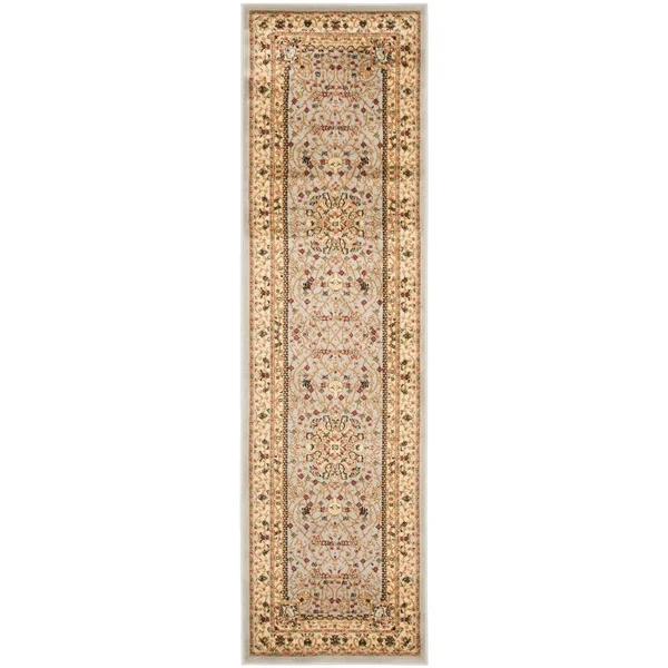 Safavieh 2&-3x22 x 8& Lyndhurst LNH213 Black - Ivory Rug