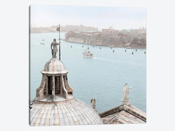 Alan Blaustein Canvas Art Prints - San Giorgio Maggiore Duomo ( Architecture > Domes art)