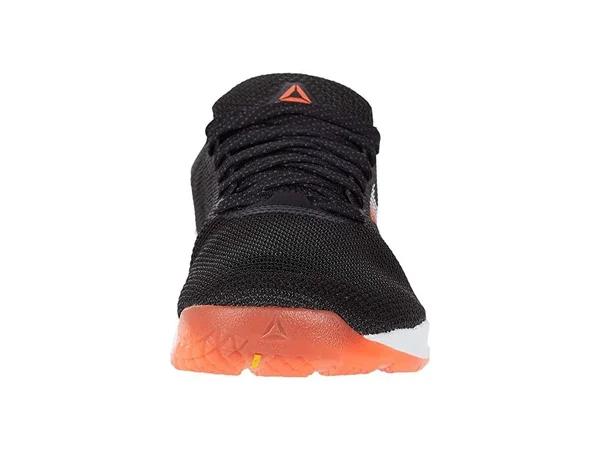 Reebok Men's Nano 9 Training Shoes, Color Black/White/Vivid Orange, 8.5