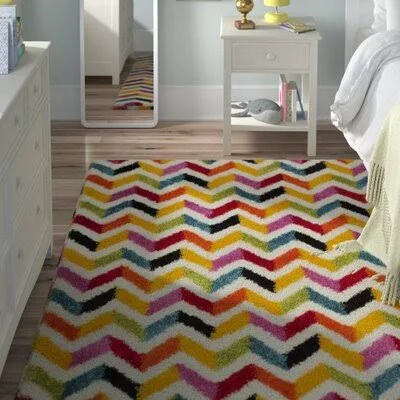Chevron Area Rug Isabelle & Max Rug Size: Rectangle 5&3x22 x 7&6x22