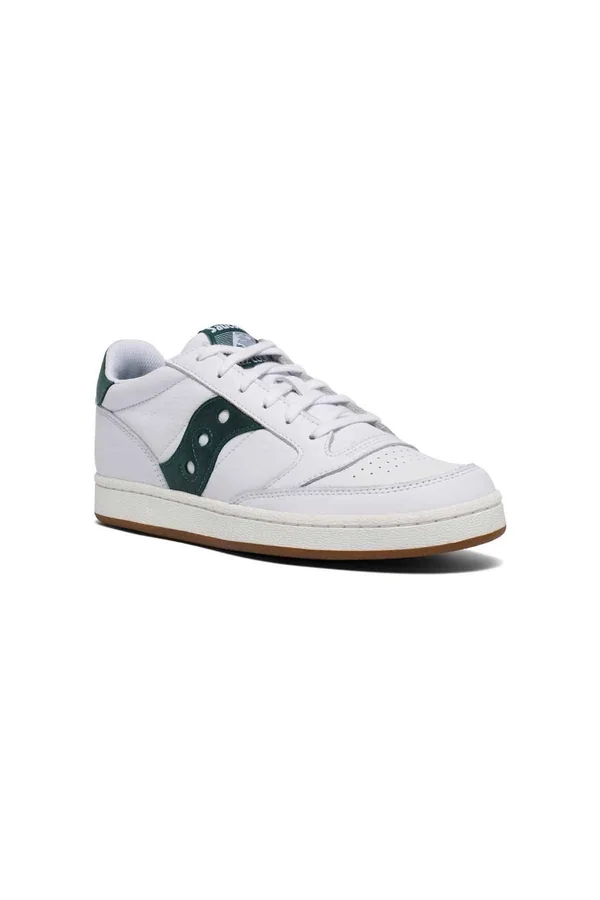 Saucony Unisex Jazz Court Casual Shoes WHITEPESTO - 23.WHITE.PESTO