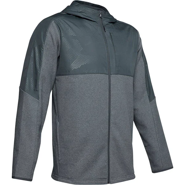 Under Armour Men's ColdGear Infrared Full Zip Hoodie - Gray - XXL
