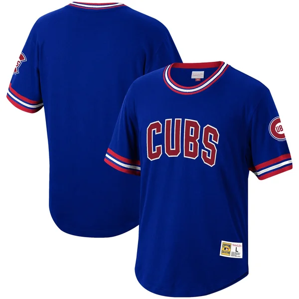 Chicago Cubs Mitchell & Ness Cooperstown Collection Wild Pitch Jersey T-Shirt - Royal