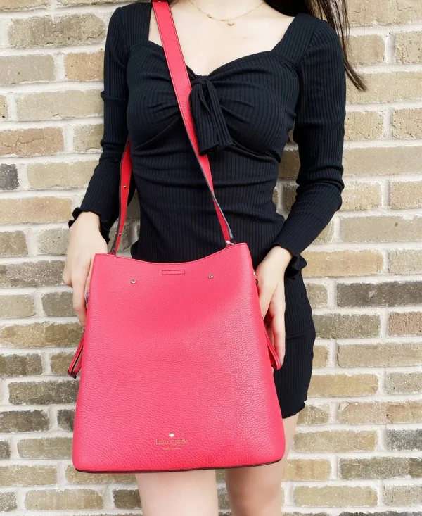 Kate Spade Bags, Kate Spade Marti Large Bucket Bag, Color: Red, Size: Os, Jazzbob22&s Closet