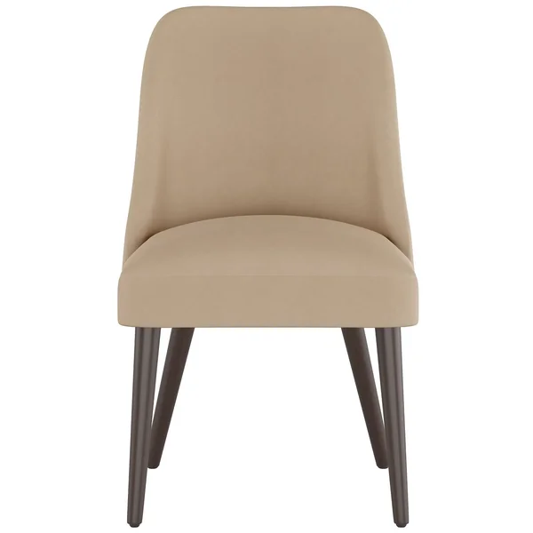 Geller Modern Dining Chair Tan Velvet - Project 62