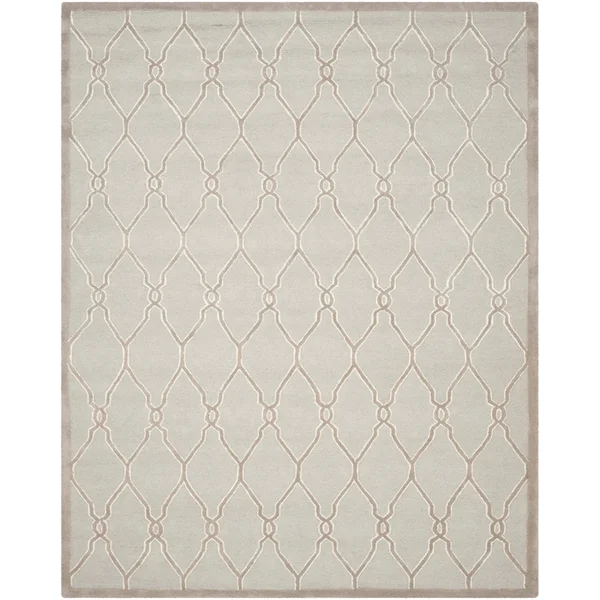 Safavieh Cambridge Light Grey & Ivory 6& x 9& Rug