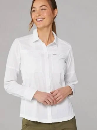 Rei Co-op Women's Sahara Button-Up Long-Sleeve Shirt White S