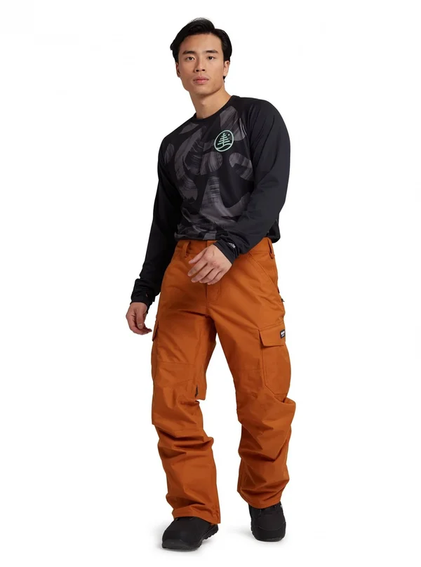 Burton Cargo Regular Pants Brown Men - Size M, Ski Pants, Skiwear