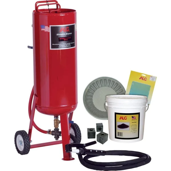 ALC 90 lb. Portable Pressure Abrasive Blaster with Starter Kit 4000210
