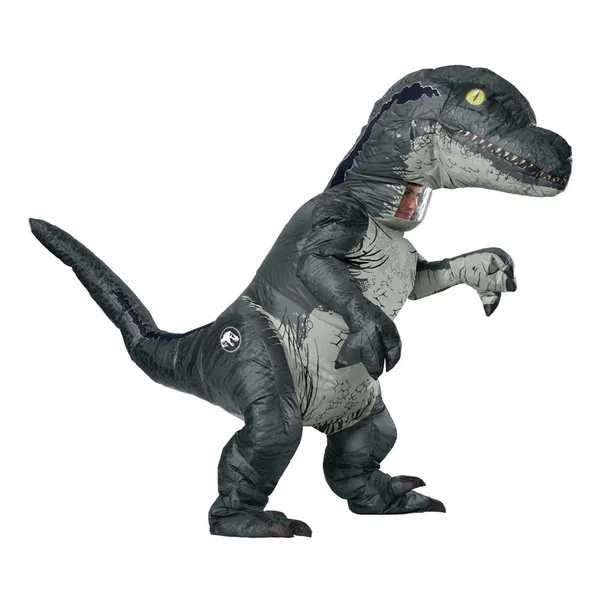 Adult Velociraptor Inflatable Costume - Men's, Size: One Size