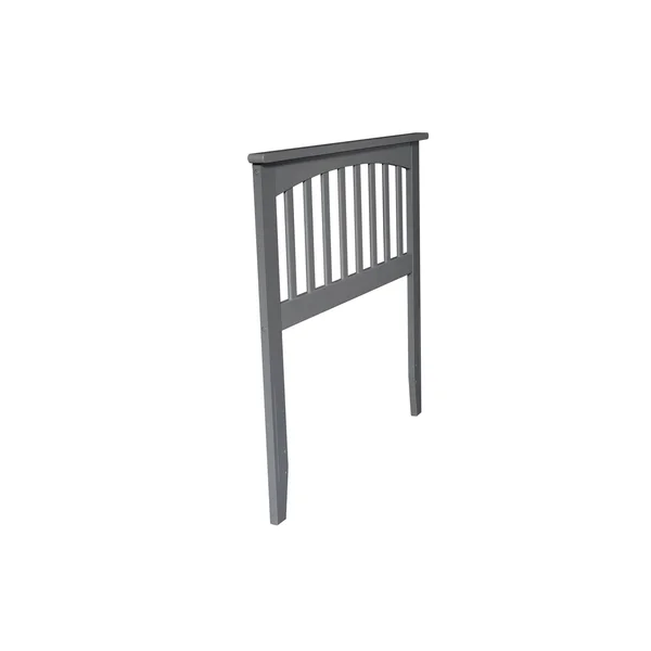 Atlantic Furniture Mission Slat Headboard - Gray, Twin