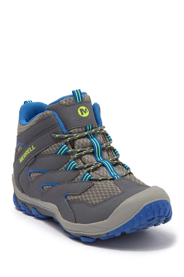 Merrell Chameleon 7 Access Mid Waterproof Boot Size: 5.5M, Grey/Blue