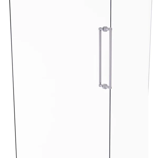 Allied Brass Contemporary 18 inch Back to Back Shower Door Pull Polished Chrome 405-18BB