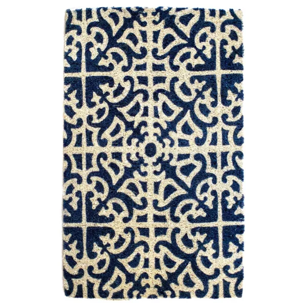 Entryways Parterre Handwoven Coconut Fiber Doormat
