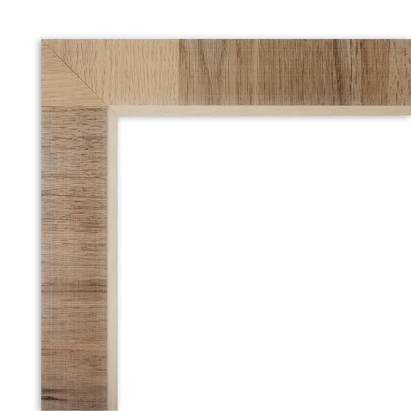 Amanti Art Bathroom Mirror - Natural White Wash, Size: 40 x 28-Inch