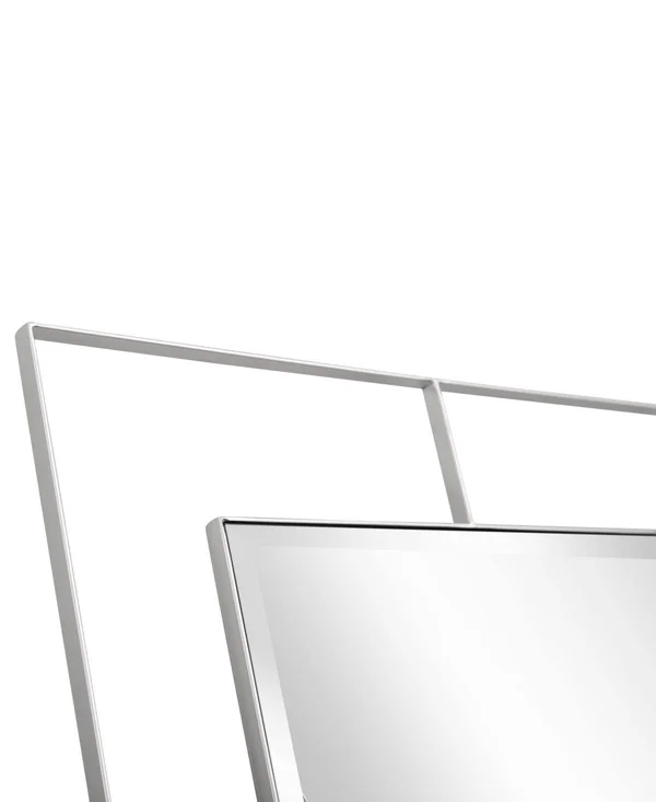 Covington Square Wall Mirror - Silver-Tone