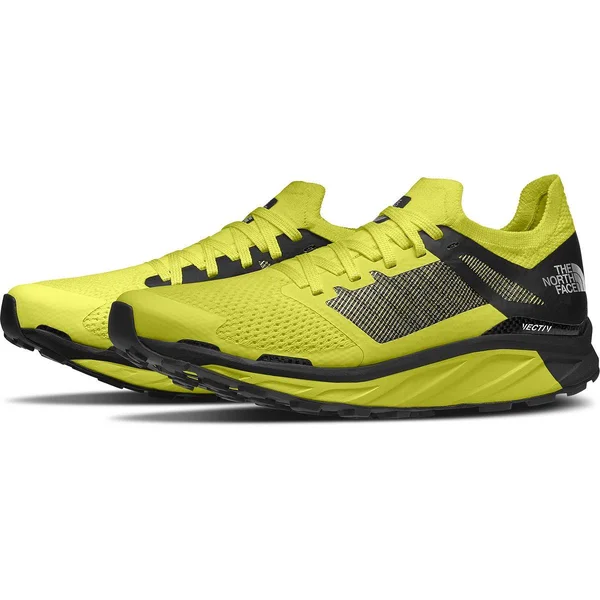 The North Face Men's Flight Vectiv Shoe - 11.5 - Sulphur Spring Green - TNF Black