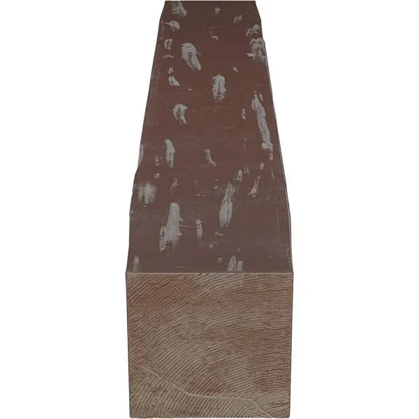 Ekena Millwork MANUPC04X08X36AE 4x22H x 8x22D x 36x22W Pecky Cypress Faux Wood Fireplace Mantel, Aged Pecan