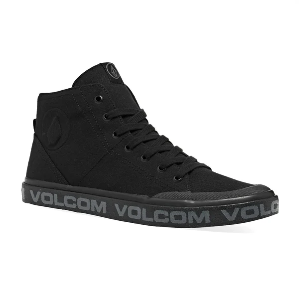 Volcom Hi Fi Shoes - Blackity Black
